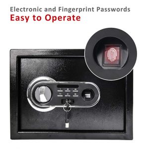 Electronic Fingerprint Safe Lock Box 1