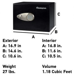 SentrySafe X125 Digital Safe