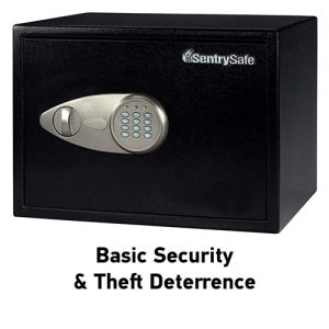 SentrySafe X125 Digital Keypad Security Safe