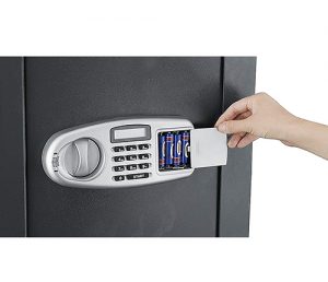 Paragon 7800 Fireproof Electronic Safe batteries