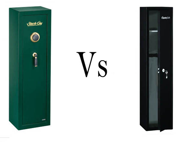 Compare Stack On Gs8 Gun Safe And Sentrysafe G0135 Gun Safe