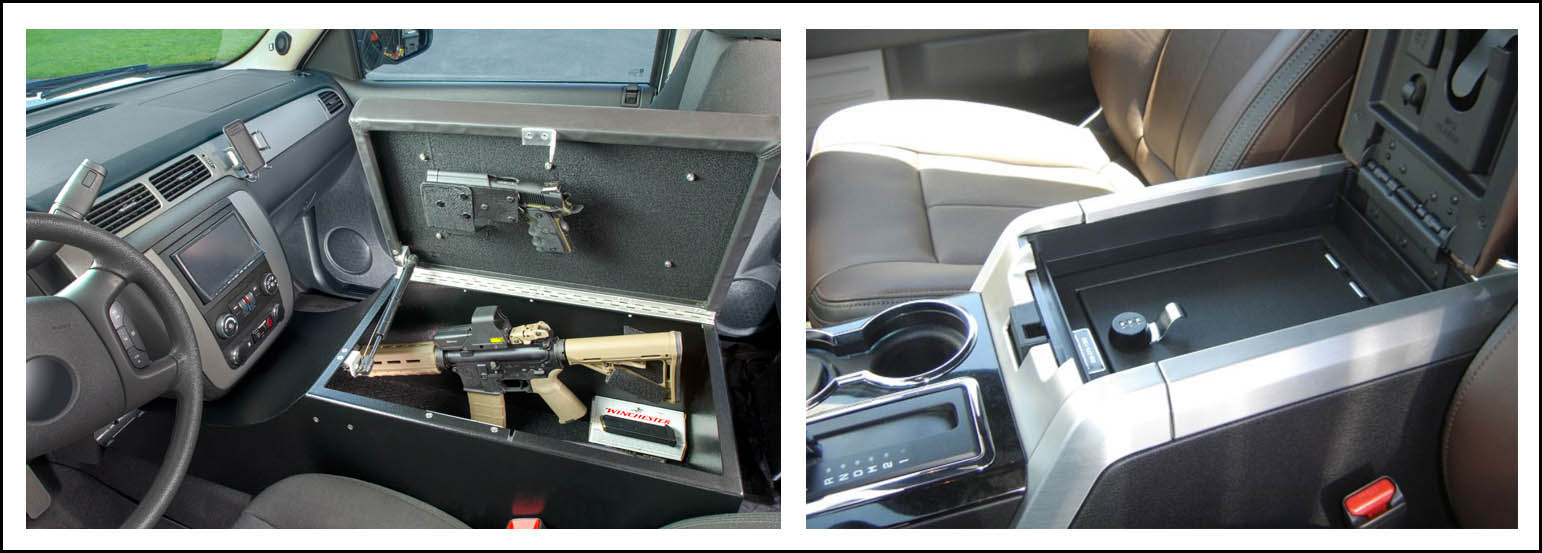 Center Console Gun Safes And Gun Safes For Jeeps 7464